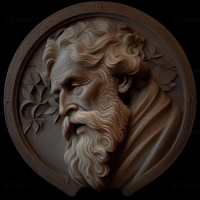 3D model George Frederic Watts (STL)